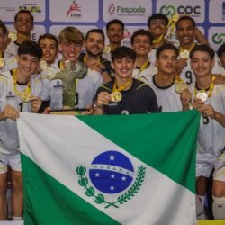Colégio da rede estadual do Paraná conquista Jogos Escolares Brasileiros de Vôlei