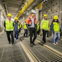 Engenheiros do IEP conhecem o Moegão em visita técnica à Portos do Paraná