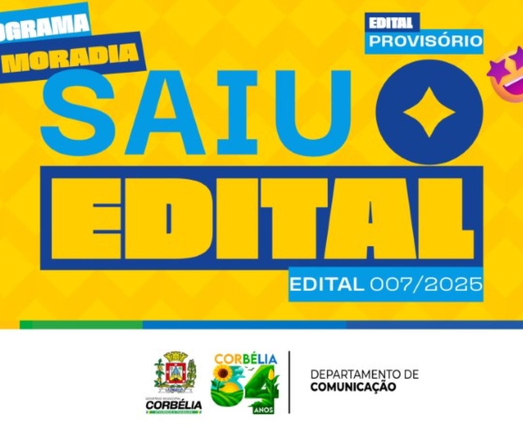 Corbélia divulga lista provisória com 40 famílias selecionadas para o Programa Pró-Moradia