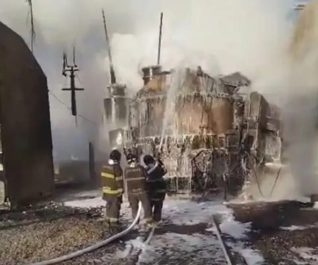 Incêndio atinge subestação de energia em Embu-Guaçu