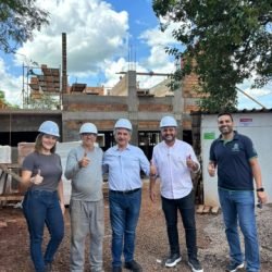 Obra do novo CAPS Infantojuvenil avança e reforça estrutura da saúde mental em Cascavel