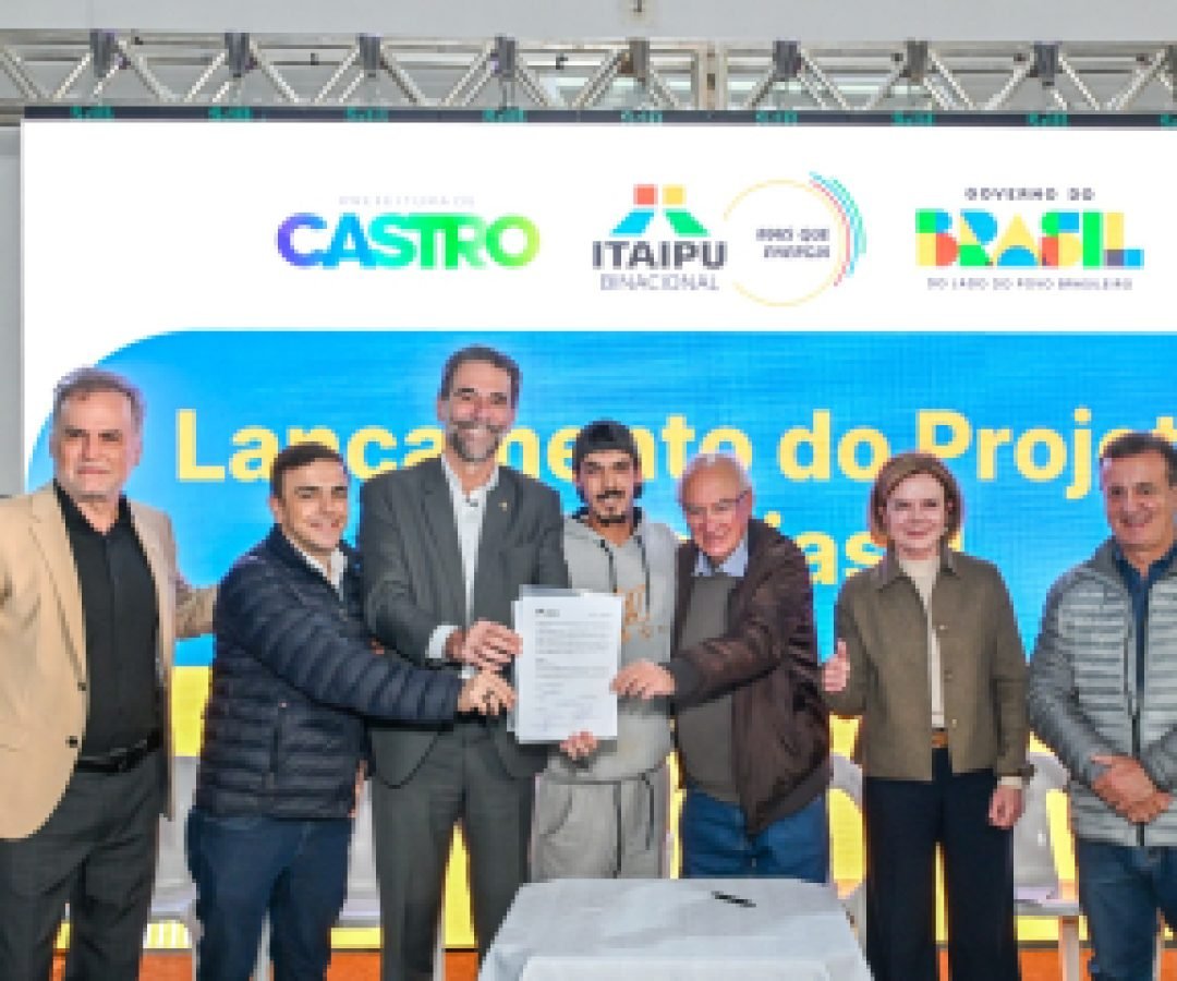 Itaipu lança projeto para construção de 160 casas populares em Castro