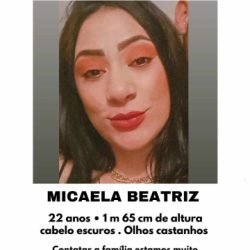 Jovem de 22 anos está desaparecida há cinco dias em Foz do Iguaçu