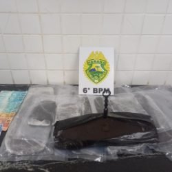 Jovem é presa com mais de 7 quilos de haxixe na Rodoviária de Cascavel