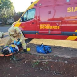 Jovem fica ferido em acidente com patinete no Brasília
