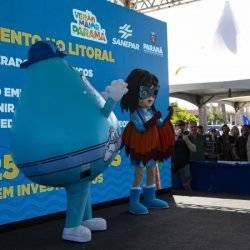 Sanepar apresenta sua estrutura de trabalho no Litoral durante o lançamento do Verão Maior