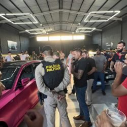 “Drift” em inauguração vira caso de polícia em Umuarama, mas veículo já foi liberado