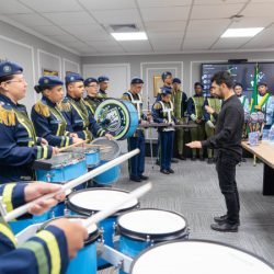 Fanfarra de colégio paranaense ganha prêmio em Santa Catarina