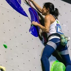 Marina Dias é ouro na etapa de Laval da Copa do Mundo de paraescalada