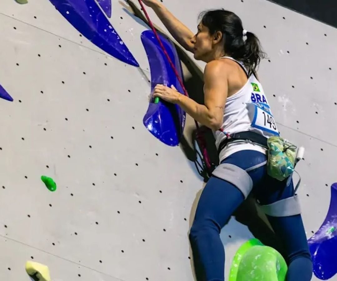 Marina Dias é ouro na etapa de Laval da Copa do Mundo de paraescalada