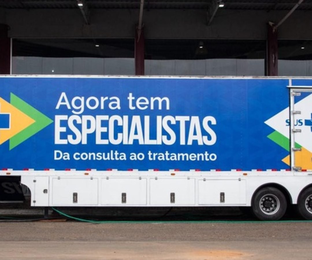 Ministério da Saúde leva para União da Vitória (PR) carreta do Agora Tem Especialistas de exames de imagem para diagnóstico precoce no SUS