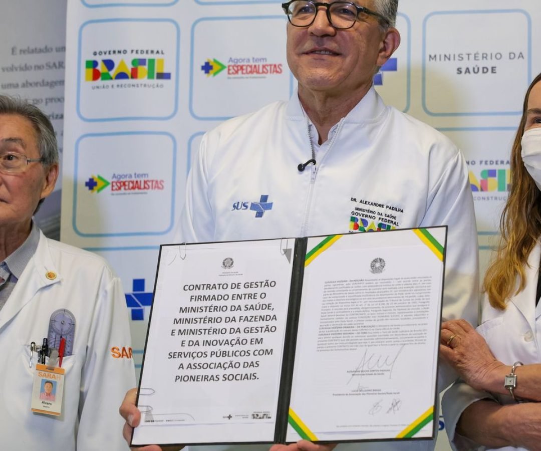 Ministério da Saúde renova contrato com Rede Sarah por R$ 7,5 bilhões