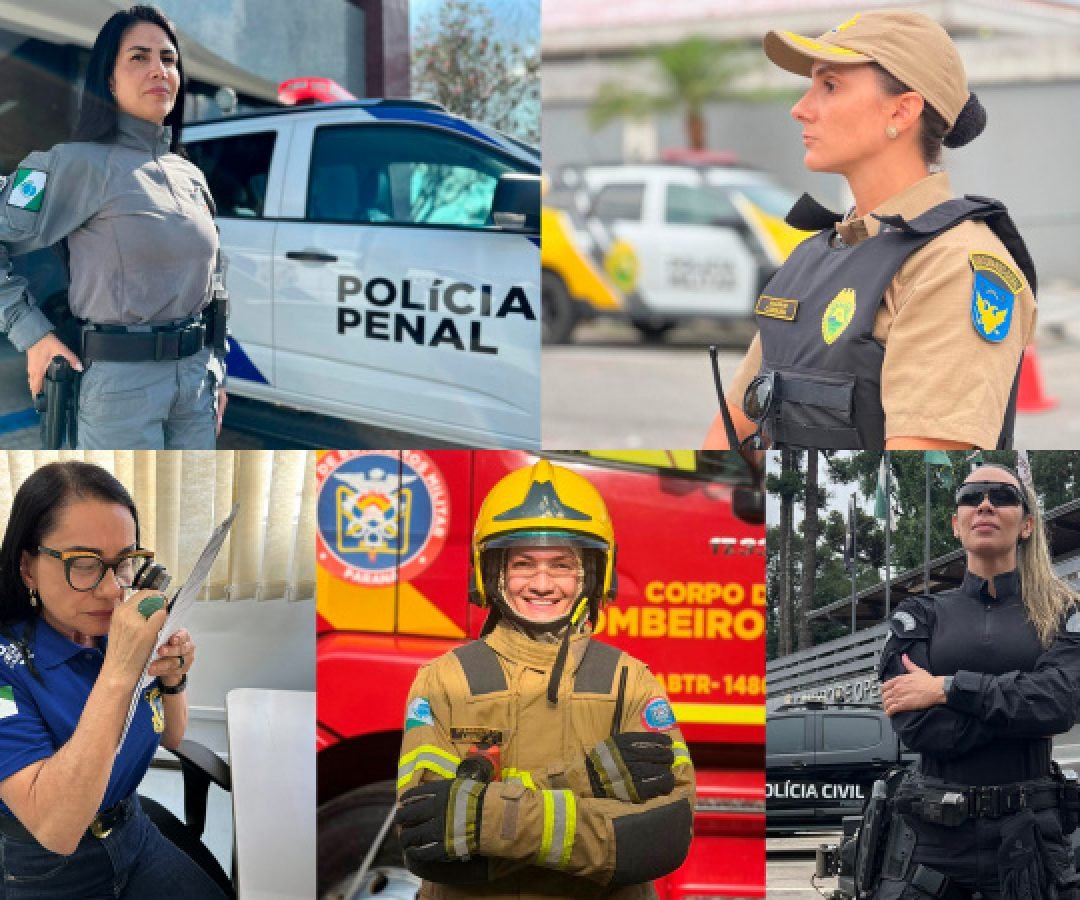 Das ruas à gestão: mulheres assumem protagonismo nas forças de segurança do Paraná