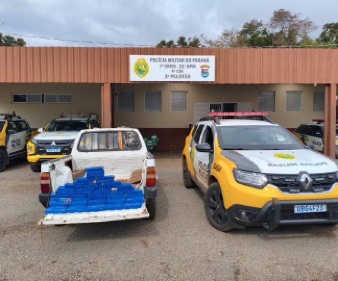Morador de Santa Tereza do Oeste é preso com 32kg de maconha em Realeza
