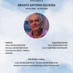 Morre em Cascavel, Renato Antônio Silveira