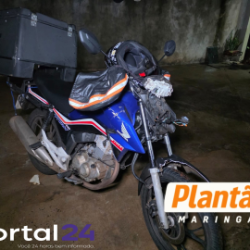 Motoboy e morador de rua ficam em estado gravíssimo após atropelamento em Maringá