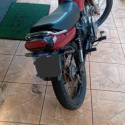 Motocicleta com escapamento adulterado é apreendida após denúncias de perturbação em Nova Aurora