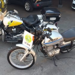 Motocicleta com sinais adulterados é apreendida durante Operação Corpus Christi em Toledo
