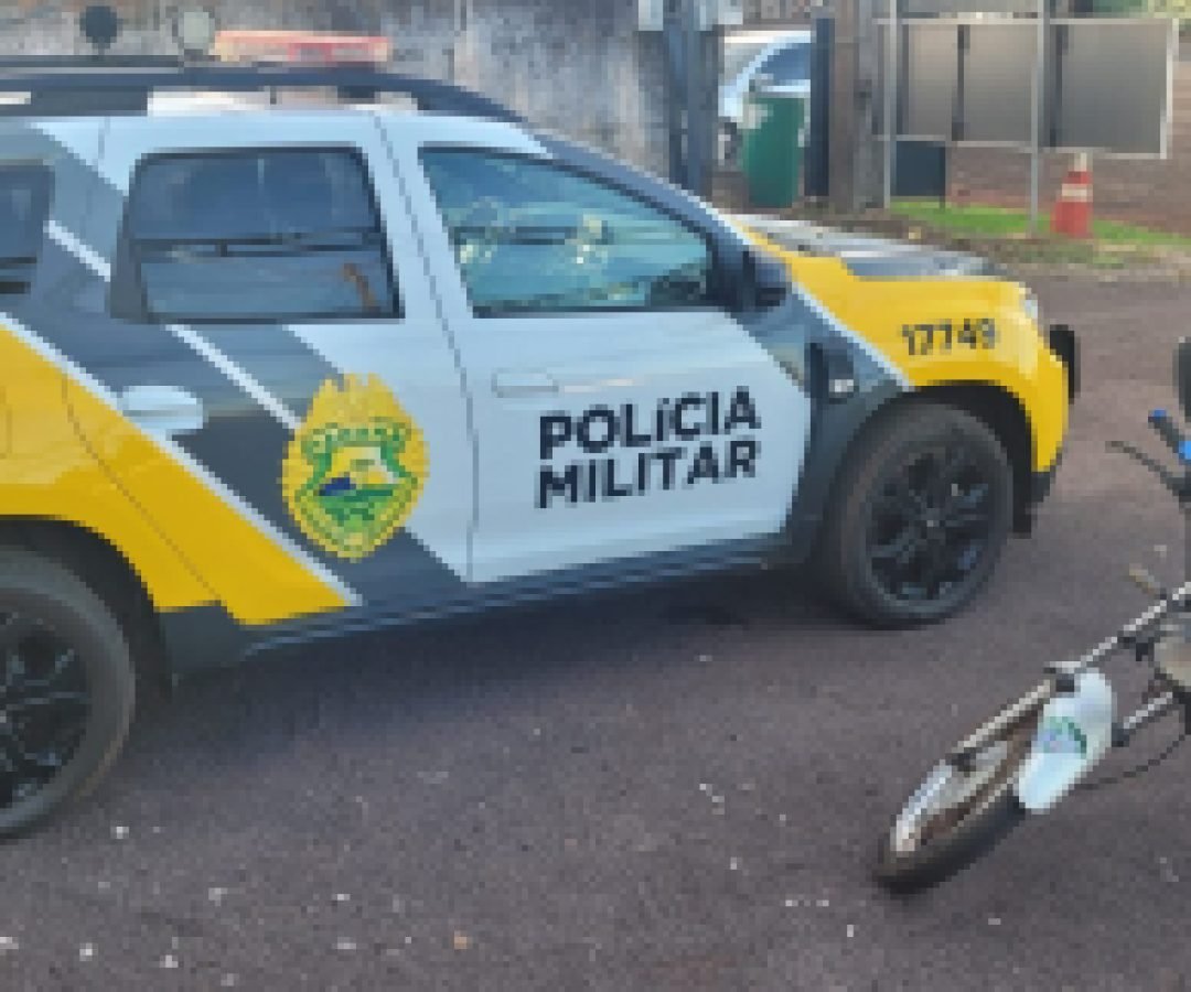 Motocicleta furtada de pátio do Detran é recuperada pela Polícia Militar em Lindoeste