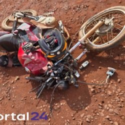 Motociclista de 39 anos morre após grave acidente com caminhonete em estrada rural de Assis Chateaubriand
