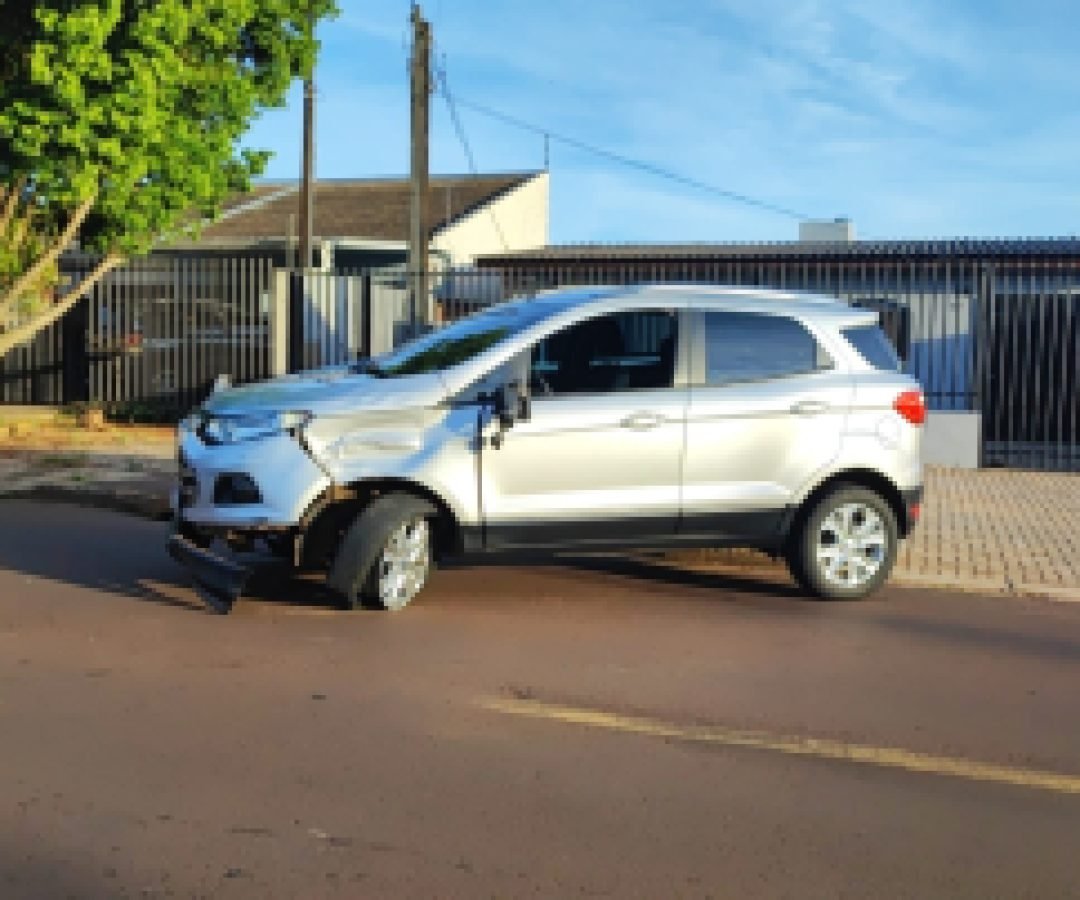 Motociclista fica ferido em acidente no Claudete