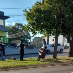 Motociclista fica ferida em acidente no Pacaembu