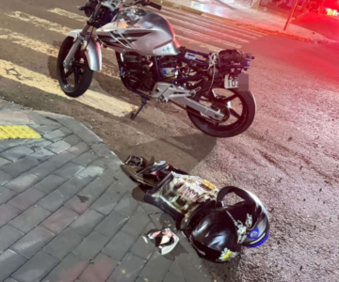 Motociclista fica gravemente ferido após colisão e motorista foge sem prestar socorro em Capitão Leônidas Marques