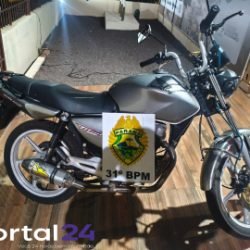 Motociclista foge de abordagem da PM, avança sinais vermelhos e tem moto apreendida em Palotina