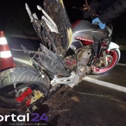 Motociclista morre após colisão traseira na BR-376 em Paranavaí