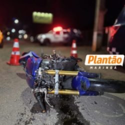 Motociclista morre após perder controle de moto de alta cilindrada na PR-317
