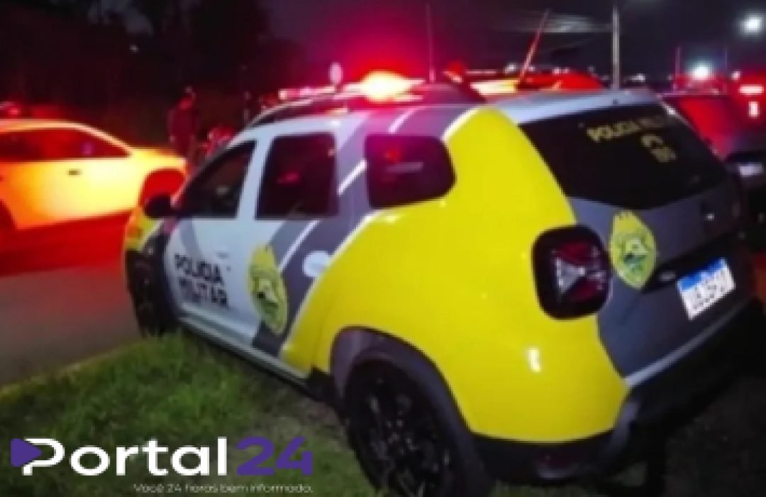 Motociclista morre após perder controle e bater em placa no CIC, em Curitiba