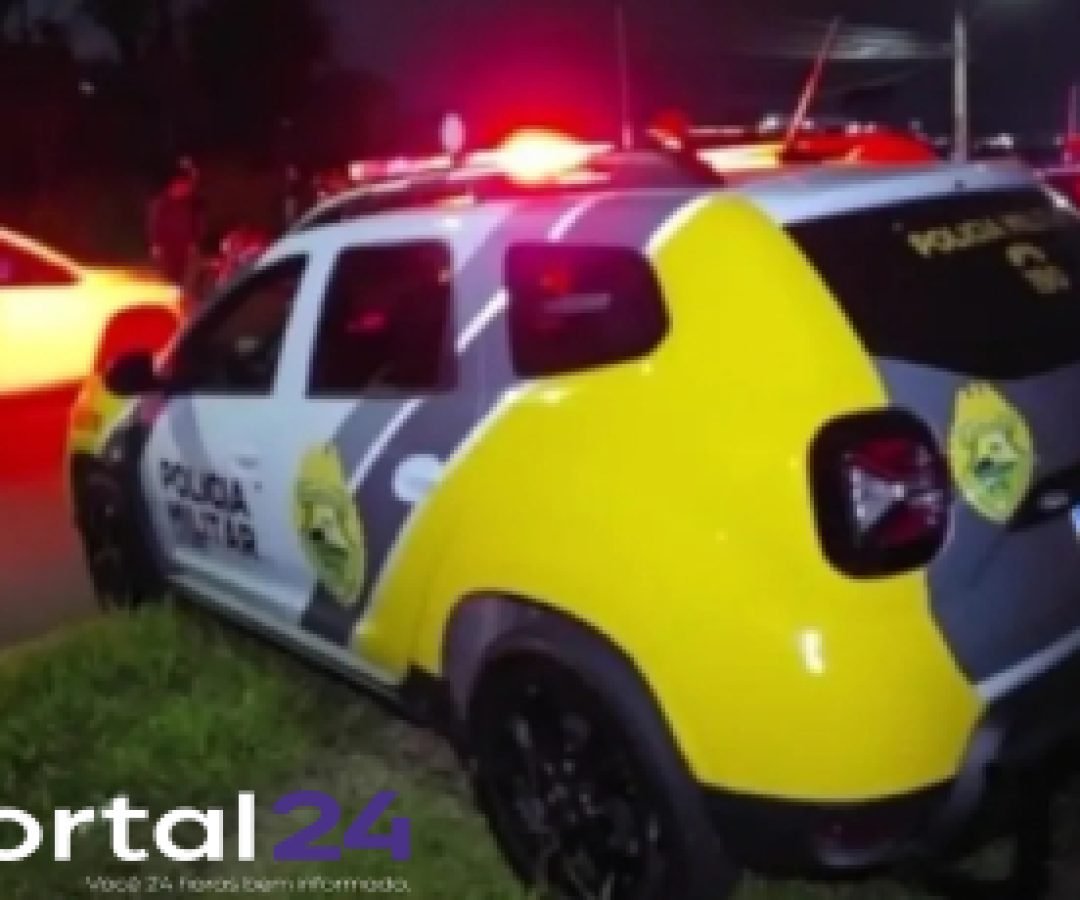 Motociclista morre após perder controle e bater em placa no CIC, em Curitiba