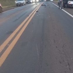 Motociclista morre em acidente na PR-170