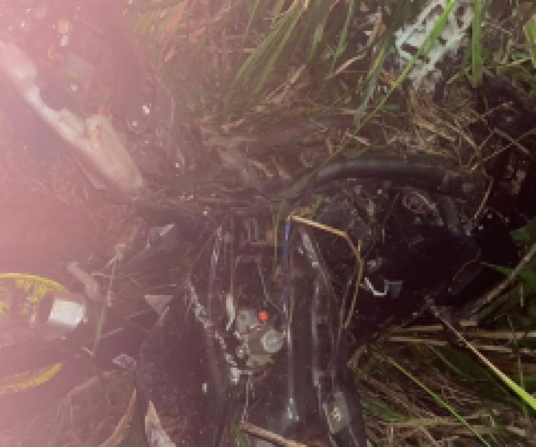 Motociclista morre em grave acidente na PR-662 e motorista foge sem prestar socorro