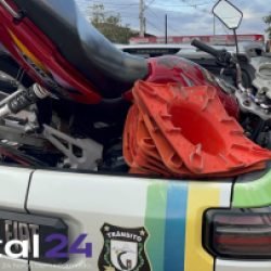 Motociclista sem CNH e com quase R$ 5 mil em débitos tem moto apreendida em Cascavel