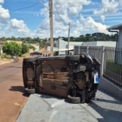 Motorista é preso após acidente e suspeita de embriaguez em Três Barras do Paraná