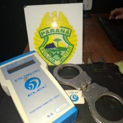 Motorista é preso por embriaguez ao volante durante fiscalização na PR-323, em Perobal