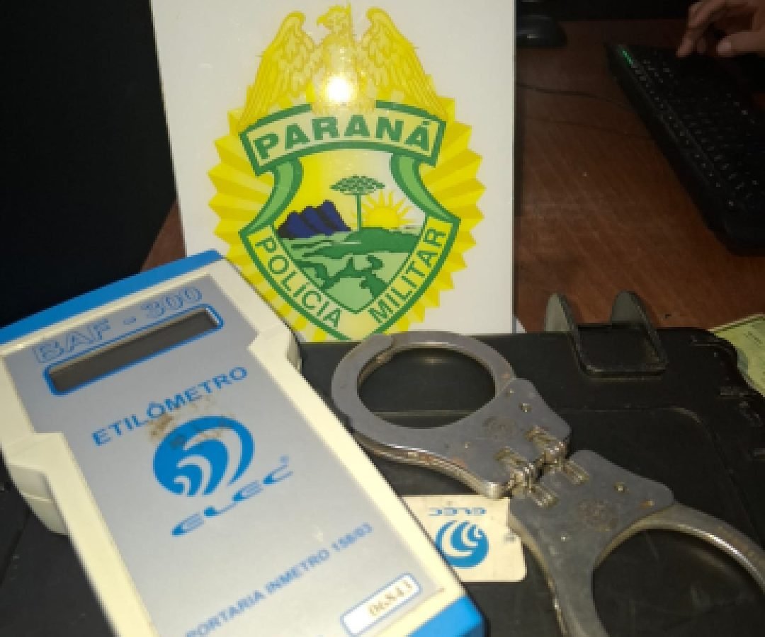Motorista é preso por embriaguez ao volante durante fiscalização na PR-323, em Perobal