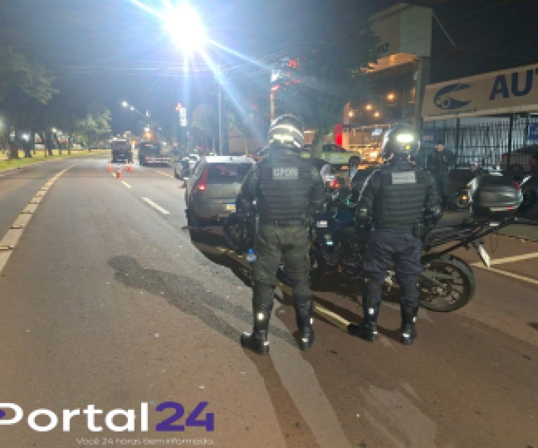 Motorista é preso por embriaguez ao volante durante operação Lei Seca