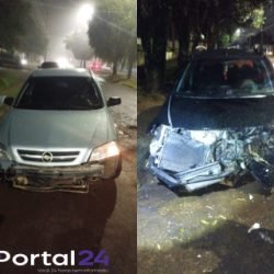Motorista embriagado é preso após acidente no Bairro Guarujá, em Cascavel; mulher sem CNH também é encaminhada