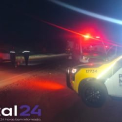 Motorista embriagado é preso após colisão traseira que mata motociclista na PR-576, em Santa Mônica