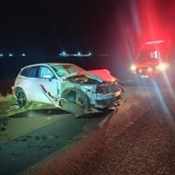 Motorista fica ferido após sinistro na PR-486 em Assis Chateaubriand