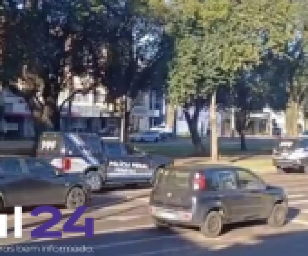 Movimentação do Depen Federal chama atenção durante transferência de preso em Cascavel