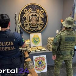 Mulher é presa com 33 kg de droga em ônibus durante ação integrada em Guaíra