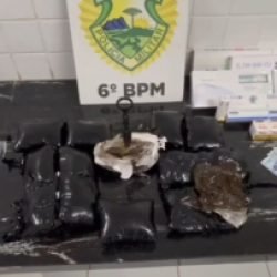 Mulher é presa com haxixe avaliado em mais de R$ 210 mil em Cascavel