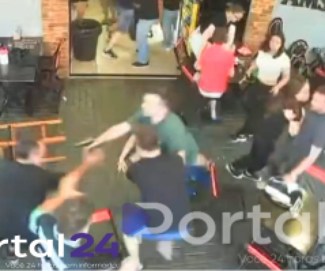Novo vídeo mostra briga em bar que terminou com disparo de arma de fogo em Cascavel