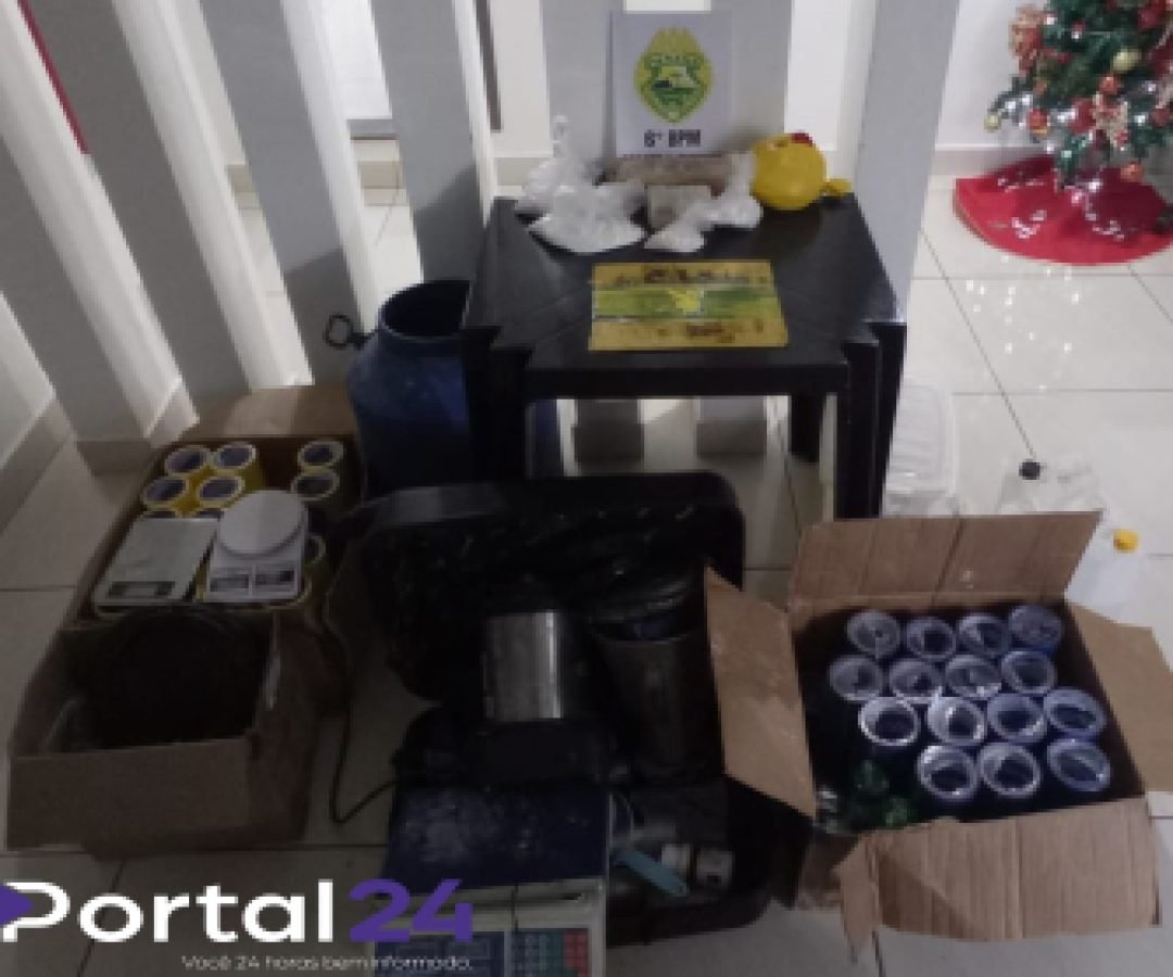 Operação Carga Oculta apreende grande quantidade de drogas e equipamentos em chácara de Boa Vista da Aparecida