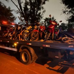 Operação de trânsito do GOTRAN resulta em 81 autuações e sete motocicletas recolhidas em Cascavel