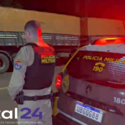 Motorista é preso suspeito de desviar carga de soja que seguia para o Porto de Paranaguá, em Cascavel