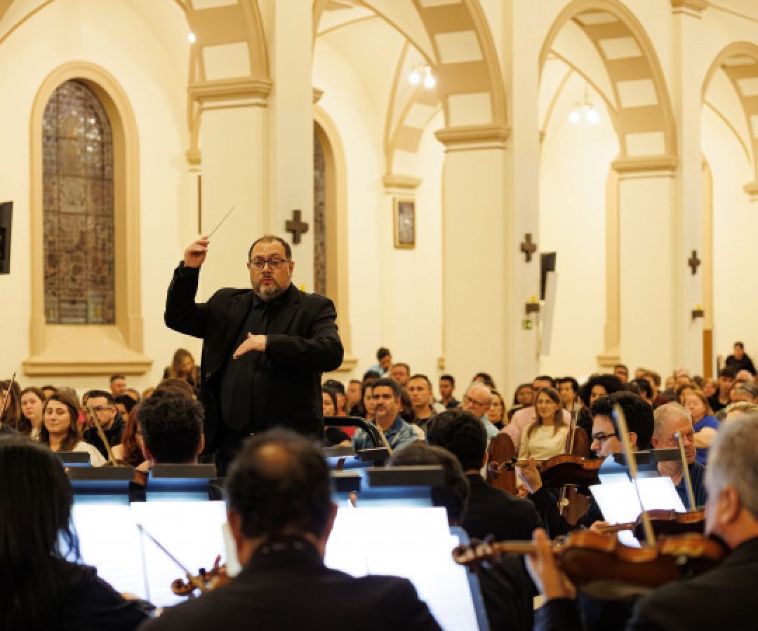 Orquestra Sinfônica do Paraná lota santuário na Lapa e segue para concerto em Campo Largo
